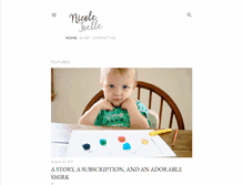 Tablet Screenshot of nicolejoelle.com